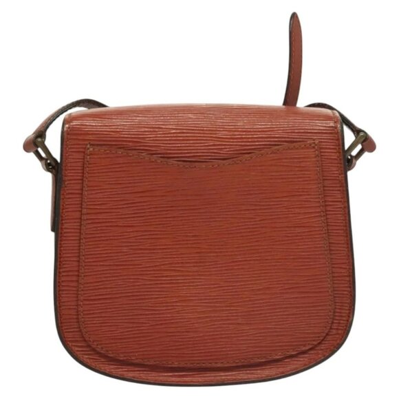 LOUIS VUITTON Epi Saint Cloud PM Shoulder Bag Brown M52213 LV Auth 128429 - Picture 2 of 16